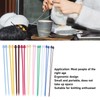 20Pcs Knitting Needles Multicolour Portable 26cm Sweater Needle Plastic Weaving