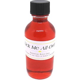 TCEShop Lick Me All Over Scented Body Oil Fragrance [Regular Cap - Red - 2 oz.] - ID#3797