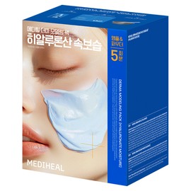 Mediheal Derma Modeling Pack Set Hyaluronic Acid Deep Moisturizing, 1 Set / 메디힐 더마 모델링 팩 세트 히알루론산 속보습, 1세트