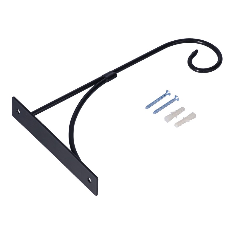 Hook Wall Bracket European Style Wrought Iron Wind Lantern Flower