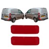 2X REAR SIDE BUMPER REFLECTOR Left and Right FOR FORD