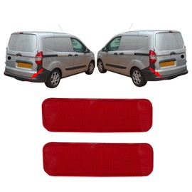 2X REAR SIDE BUMPER REFLECTOR Left and Right FOR FORD Transit Courier ET76515COAA ET76515B0AA47 X8