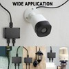 Pack of 4 Junction Boxes, IP67 Waterproof Plastic Housing with