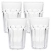 Vasos De Plastico Policarbonato, Parece Cristal Faceteado, de 14oz 414ml,