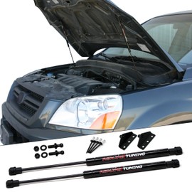 Redline Tuning 21-18009-02 Hood QuickLIFT Plus System Compatible with Honda Pilot (All Black Components)