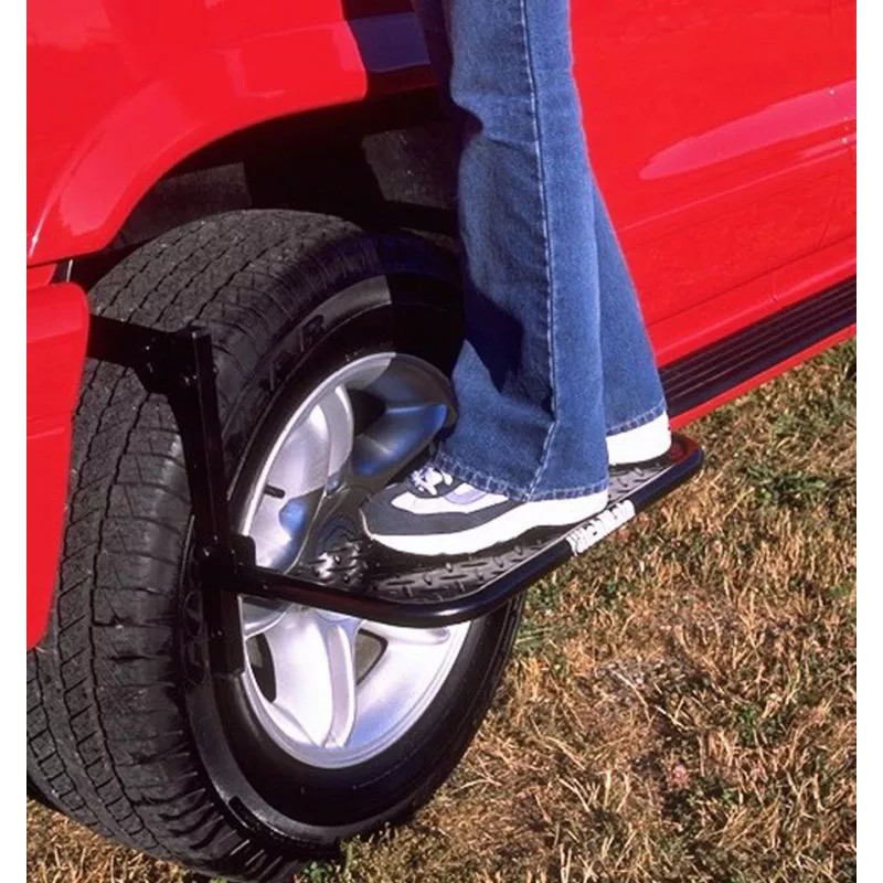 HitchMate Foldable Tire Step for SUV TRUCK RV w/FREE Storage