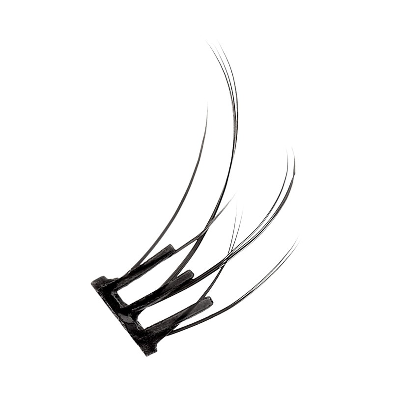 Ollio Whispy Small Glue Free Partial False Eyelashes, 3 Bundles,
