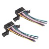 2PCS Diagnostic OBD2 16 PIN Female Connector Harness Car 16