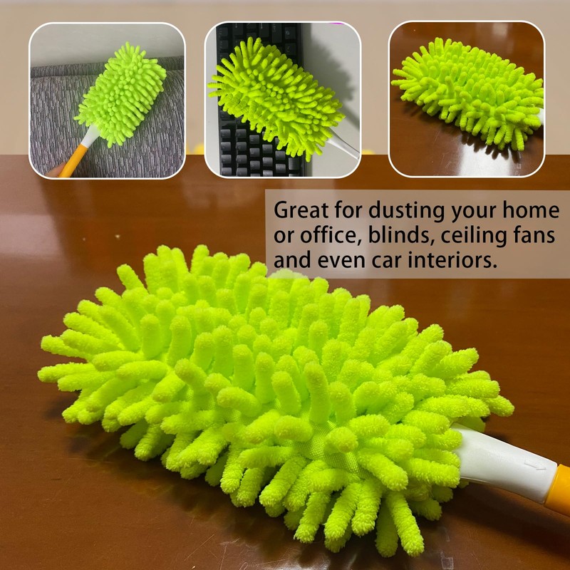 Yicotira Reusable Duster Refill Compatible with Swiffer Hand Duster -