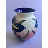 Old Tupton Ware Small Tube Lined Blue Iris Design 10cm
