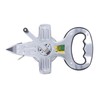 30m Portable Stainless Steel Frame Ruler Thick Durable Hand Operated