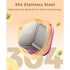 Osfel 12Pack 6oz Stainless Steel Snack Containers and 2oz Salad