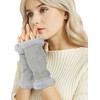 MELLIEX Fingerless Gloves for Women Warm Winter Wrist Warmers Elegant