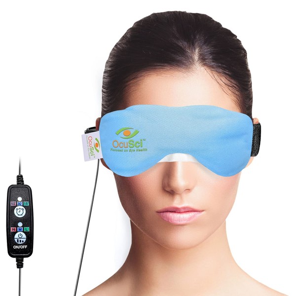 Dry Eye Compress with HydroHeat Machine Washable Cover, Save 40%, Microwave for Moist Heat Therapy or Freeze for Cold Therapy to Treat: Dry Eye Syndrome (USB Dry Eye Compress)