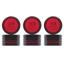 American Crew Cream Pomade 3oz (Pack of 3)