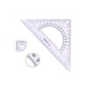 Large Triangle Ruler Square Set,Triangle Protractor,2 pieces