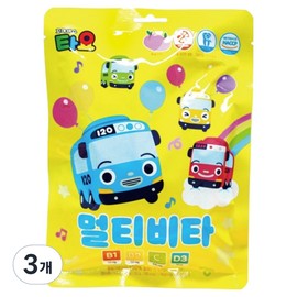Tayo Toddler Multivitamin, 52g, 3 packs / 타요 유아용 멀티비타, 52g, 3개