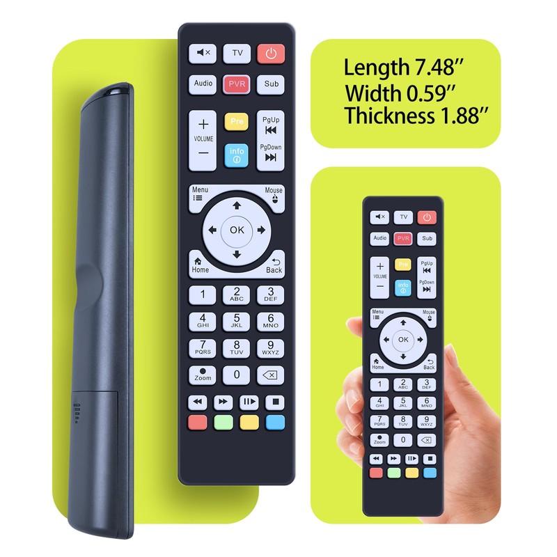 RYQIF Replacement Remote Control fits MAX TV Gold 5G Plus,