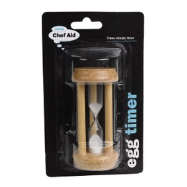 Chef Aid Traditional 3 Minute Egg Timer, Perfect gadgets for timing the cooking of Boiled Eggs