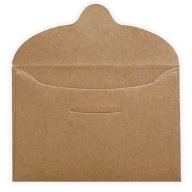 Paper Entrance Business Card Envelopes, Mini Western Envelopes, Crafts, 3.9 x 2.7 inches (100 x 68 mm), 50 Pieces, Message Cards, Stationery Paper 55119