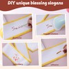 Xthrotsenk Blank Sash Pageant Plain White Custom Sash with Golden