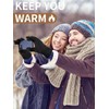 SELBATON Winter Warm Gloves with Fleece Lining Knitted Soft Touch