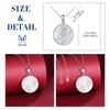 MICYUMI Women's Photo Locket Necklace 925 Sterling Silver Bee Pattern