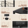 Homsorout Record Player Stand with Vinyl Storage - 5-Tier Turntable