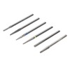 6pcs Cuticle Clean Nail Drill Bits Set Dead Skin Removal