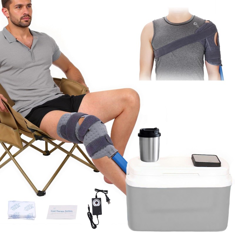 Ice Therapy Machine System for Knee After Surgery, Cold Therapy