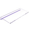 Rulyyo Ergonomic Computer Keyboard Stand - 17 Inch Clear Acrylic