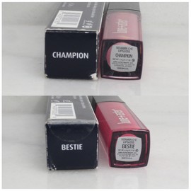 LUNE + ASTER VITAMIN C & E LIP GLOSS CHAMPION AND BESTIE 0.17 OZ BOXED LOT OF 2