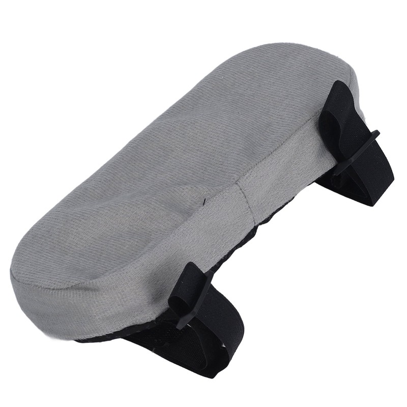 4Pcs Chair Arm Rest Pads Covers Soft Foam Adjustable Strap