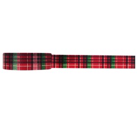 AllyDrew Plaid Pattern Japanese Washi Masking Tape - Christmas Plaid
