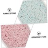 NOLITOY 2pcs Volcanic Stone Rubbing Stone Pumice Heel Scrubber Pumistone