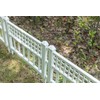 Gardenised QI003741.WL Garden Gate Patio Picket Fence Flower Bed Border