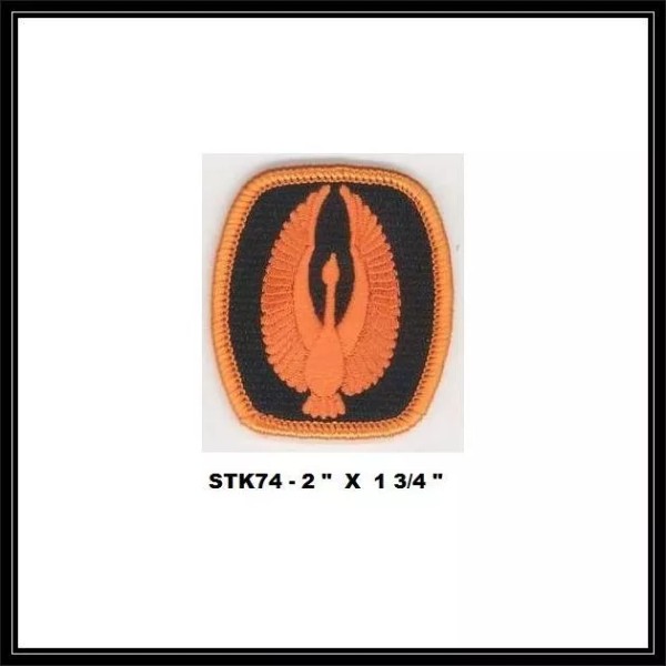 MINI ROMULAN BIRD PATCH - COPPER COLOR - STK74
