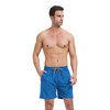 Ougelebo Men's Swimming Trunks with Zip Pocket, Quick-Drying, navy blue,