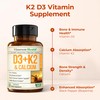 Vitamin D3 K2 Supplement – All-in-1 Support for Immune, Bone