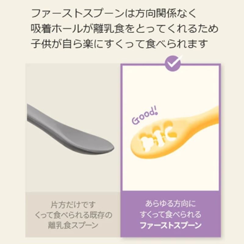 reliev First Weaning Spoon, Set of 2, Honey Yellow x