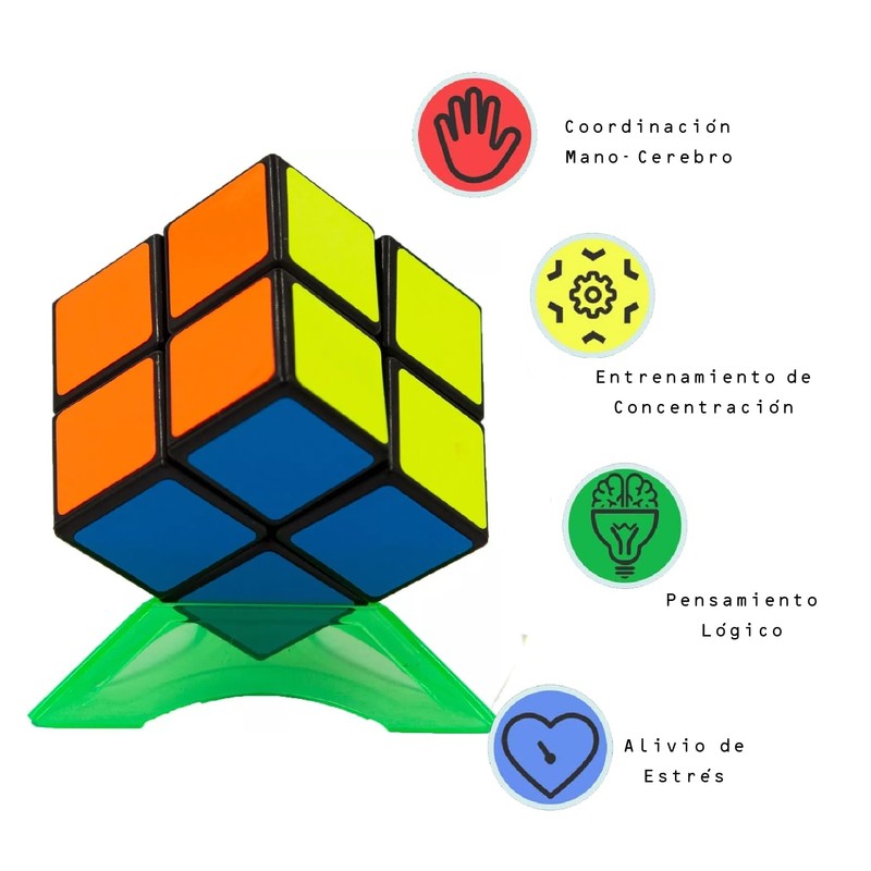 Toy Jam - Cubrick 2X2 - Cubo 2X2 - Uso