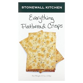 Stonewall Kitchen Everything Flatbread Crisps, 4.9 Ounce