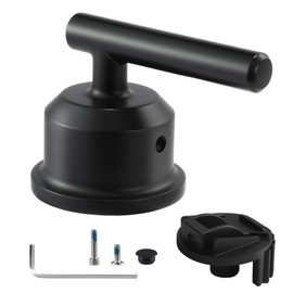Matte Black Shower Handle Replacement, Compatible with Moen T2901BL Gibson Posi-Temp Shower Trim Kit and for 1222 Cartridge, Faucet Handle, Solid Handle
