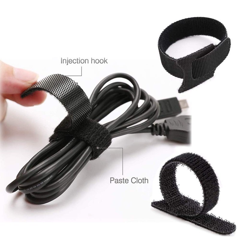 Velcro tape, Velcro tape, pack of 60 cable ties with