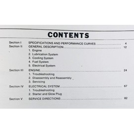 Kubota L2550 L2550Dt L2650 Tractor D1402 Engine Service Manual Repair Shop Book
