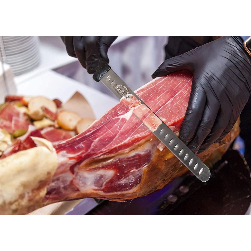 SPITJACK BBQ Smoked Brisket Knife for Meat Carving and Slicing