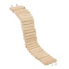 JP Number Hamster Toy, Ladder, Divider, Natural Wood, Deformable, Width