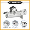 Partuto Ignition Lock Cylinder Kit Compatible for Citroen Relay 2006-Now