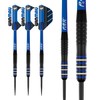 WINMAU Rookie Blue Brass Darts Set with Flights, Shafts (Stems)