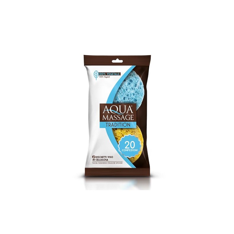 ARIX | 40 Zellulosepads der Linie Aqua Massage Tradition, Make-up-Entferner-Pads